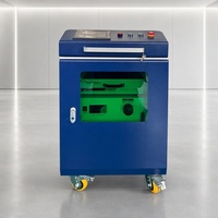 Machine de nettoyage au laser à fibre haute puissance, décapant industriel pour la rouille et la peinture, pour la restauration des surfaces en acier inoxydable et en bois