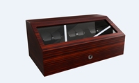 Boîtier remontoir de montres automatique de luxe sur mesure, haute qualité, OEM ODM, 6+7 emplacements, en noyer