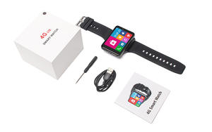 Reloj inteligente UNIWA DM200 4G con Android, WiFi, videollamada, pantalla táctil grande, cámaras dobles, alarma de frecuencia cardíaca, gestión de la salud, tarjeta Sim - Product Image 6