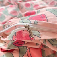 Ensemble de literie moderne pour enfants 100% coton uni et tissé motif patchwork drap-housse pour l'été et l'hiver