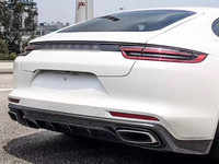 Diffuseur arrière en fibre de carbone véritable de style CM de haute qualité, pièces de voiture pour Porsche Panamera 971, kit de carrosserie tuning