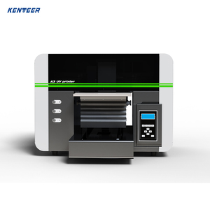 A3 UV máy in phun máy in logo in ấn Máy thủy tinh kim loại da A3 UV phẳng máy in với CCD máy ảnh cho điện thoại trường hợp - Product Image 3