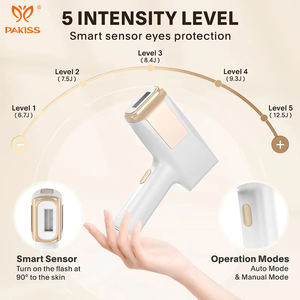 PAKISS Vente Directe Usine Épilateur Laser IPL Froid Glace <span class=keywords><strong>Appareil</strong></span> d'<span class=keywords><strong>Épilation</strong></span> Permanente Illimitée Laser IPL - Product Image 3