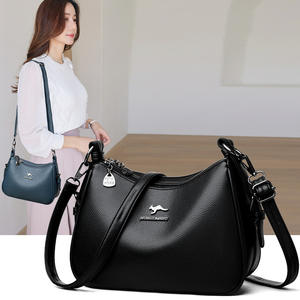 Bolsos de Moda Personalizados para Mujer, Bolsos de Moda de Cuero Suave con Bolsillo Trasero, Bolsos de Hombro de Moda Femenina - Product Image 2