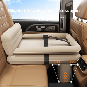 Colchón Inflable Portátil de PVC con Tela Flocada para Niños, Ideal para Viajes en Auto, Avión o Tren, Marca Uncle Snail - Product Image 4