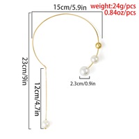 Nouvelle Mode 2026 Tendance Rétro Collier de Perles Plaqué Or Ensemble de Bijoux Personnalisés Glamour pour Femmes Vente en Gros