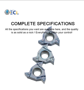 Plaquettes triangulaires en carbure ECL de haute qualité pour outils de tournage et de coupe sur substrat ultrafin cémenté - Product Image 3