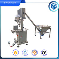 Machine de remplissage Semi-automatique à tête unique 1-100g, maïs sec, blé, épices, farine en poudre/petite Machine de remplissage de tarière de Table