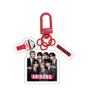 Lot de 3 porte-clés KPOP Iodls Lightstick en acrylique de haute qualité, pendentifs JK JIN JIMIN J-HOPE SUGA <span class=keywords><strong>RM</strong></span> V, accessoires pour sac - Product Image 1