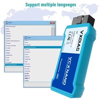 VXDIAG NANO Pro para GM OBD2, herramientas de diagnóstico, escáner WIFI GDS2 Tech2win, soporte de programación ECU, varios idiomas