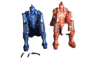 LED Robot Costume Led Vêtements Échasses Walker Costume LED Costume <span class=keywords><strong>Casque</strong></span> Laser Gants CO2 Gun Jet Machine - Product Image 5