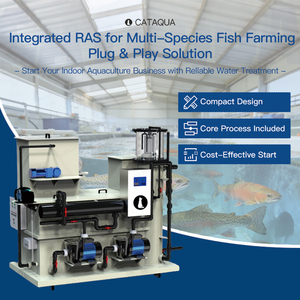 1 ensemble de modules RAS intégrés pour l'aquaculture durable, système de culture en circuit fermé pour le sturgeon - Product Image 5
