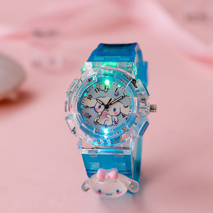 Montres pour filles Princess Kuromi 2025, montres électroniques lumineuses numériques LED pour enfants, <span class=keywords><strong>montre</strong></span> à quartz mélodie pour filles - Product Image 6
