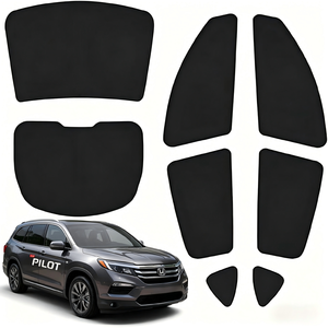 <span class=keywords><strong>Film</strong></span> teinté pour vitres de voiture pré-découpé, facile à installer, amovible, réutilisable, sans résidu de colle, pare-soleil DIY pour Honda Pilot - Product Image 1
