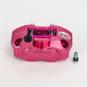 Étrier <span class=keywords><strong>de</strong></span> <span class=keywords><strong>frein</strong></span> 4 pistons en aluminium pour moto Ducati Honda Yamaha Aprilia - Product Image 6