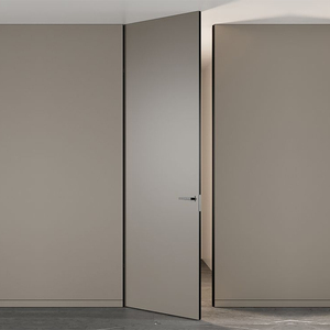 ประตูบานเลื่อนแบบซ่อนไร้กรอบ ขนาดใหญ่พิเศษ สูงถึงเพดาน 3 เมตร มองไม่เห็นจากด้านข้าง - Product Image 1