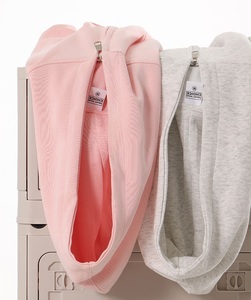 <span class=keywords><strong>Felpa</strong></span> con Cappuccio <span class=keywords><strong>Oversize</strong></span> da Donna con Zip, 100% Cotone, 350G, Personalizzabile, Stile Crop Top - Product Image 3