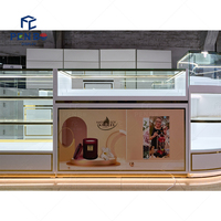 Kiosque moderne pour boutique de bougies, stand de vente de parfums, kiosque de vente au détail de bougies parfumées pour centre commercial