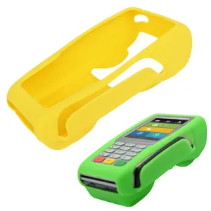 Customized soft silicone protective cover for POS terminal verifone VX670/675/680 silicone pos case