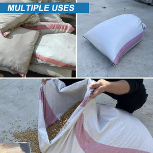Maßgefertigter PP-Polypropylen-Gewebesack Lebensmittelqualität Hochbelastbar 50kg 100kg Sack für Reis Mais Getreide Mehl Weizen Tierfutter - Product Image 4