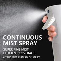 Flacon pulvérisateur pour cheveux 200ml 300ml 500ml, brume ultra-fine, anti-fuite, matériau PET durable, bouchon à vis