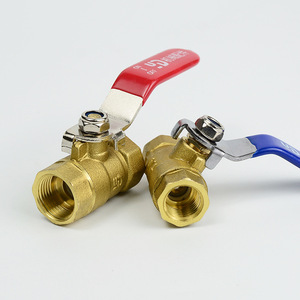 Factory-direct 3/8-inch Double Internal-thread Brass <strong>Ball</strong> <strong>Valve</strong> <strong>1</strong>/2-inch Internal-threadwater Supply Use China Origin Large - Product Image 2