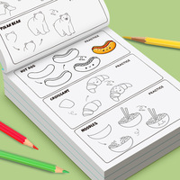 Livre d'activités pour enfants : comment dessiner tout, guide de croquis étape par étape, cahier de dessin d'objets de dessin animé, art préscolaire précoce