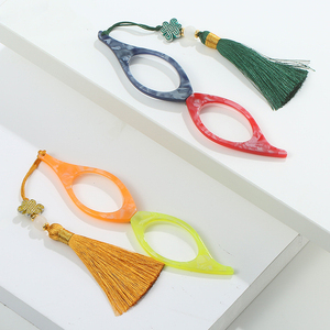 2024 nuevo Retro chino anudado Luz Portátil plegable moda ancianos progresivo Anti luz azul <span class=keywords><strong>gafas</strong></span> de lectura plegables - Product Image 3