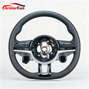 Parti Personalizzate per Aggiornamento Interni, Volante in Pelle Nappa per Maserati Quattroporte, Conversione in Stile <span class=keywords><strong>Grecale</strong></span> - Product Image 2