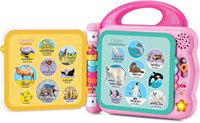 Libros de Aprendizaje de Componentes Electrónicos con Estampado de Dinosaurios, Libros de Papel Impresos con Activación por Voz para Bebés