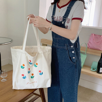 Sac de shopping en toile de coton réutilisable avec logo personnalisé en gros, sac fourre-tout promotionnel décontracté de haute qualité
