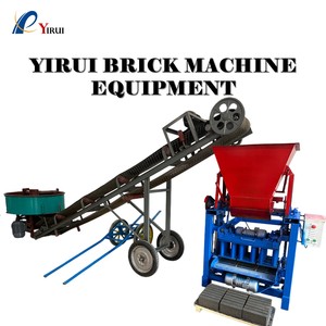 Máquina Automática para Fabricar Ladrillos de Hormigón YR4-35, Fácil Operación, Alta Eficiencia, para Mamposterí<span class=keywords><strong>a</strong></span>, Pavimentación de Suelos y Carreteras - Product Image 2