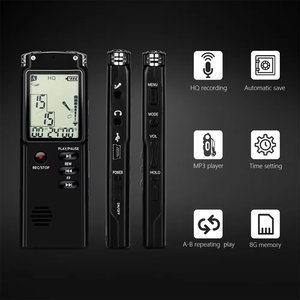 Ytgee T60 Pro Chuyên Nghiệp Kỹ Thuật Số Mini Bằng Giọng Nói Ghi Âm 1.4 Inch Màn Hình Màu Dictaphone MP3 Máy Nghe Nhạc <span class=keywords><strong>Vox</strong></span> WAV Hỗ Trợ 28 Ngôn Ngữ - Product Image 5