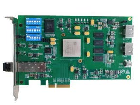 Tarjeta PCI-5565-40 de comunicación interna por fibra óptica de 2.125 Gbps (memoria reflectante) con 256 nodos, interfaz PCI y cuatro puertos multimodo - Product Image 2
