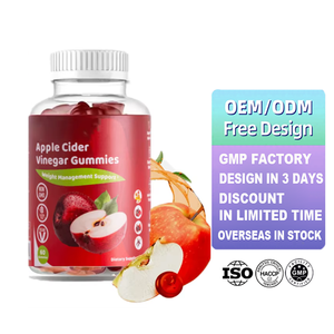 Produits de perte de poids à base de vinaigre de cidre de pomme biologique Keto Acv Gummy Vegan 2000 mg à étiquette privée, produits de gestion du poids Halal - Product Image 2