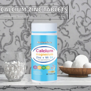 Teyi - Tabletas de Calcio, Magnesio y Zinc Naturales, 60 Cápsulas, Suplemento Diario para el Apoyo Inmunológico en Adultos, Exportación Transfronteriza, Gran Venta - Product Image 2