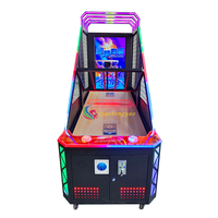 Vente directe usine : Machine d'arcade de basket-ball électronique à tir, à monnayeur, écran LCD 55 pouces, couleur personnalisable, 110V/220V 450W, toutes versions