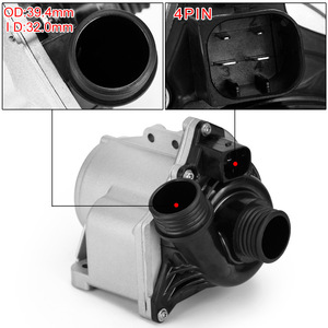Bomba de Agua Eléctrica Poyracing WPP02 para Motor BMW 535i 135i N54 N55 3.0L, Reemplazo de Refrigerante - Product Image 3