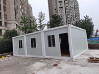 Maisons préfabriquées économiques de style chinois, bureaux en conteneurs, salons, cuisines, chambres, ateliers, salles de bain, bureaux à domicile, hôtels, villas