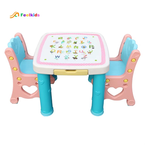 Enfants d'âge préscolaire Table chaise stockage enfants salle à manger <span class=keywords><strong>bureau</strong></span> d'étude et ensemble de chaises - Product Image 1