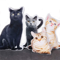 Oreiller décoratif d'animaux en 3D, coussin personnalisé, pour faire la simulation, décoratif, livraison gratuite