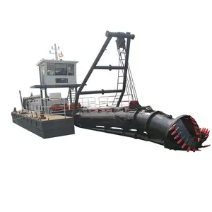 China Cortador máquina desliting alta qualidade Embarcação dragagem bomba sucção