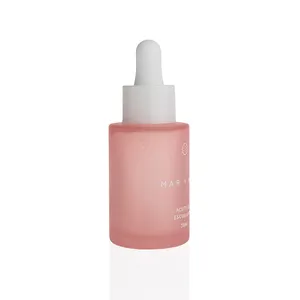 Botella de cristal rosa con gotero para suero, 10ml, 20ml, 30ml, 50ml, 70ml, 2021