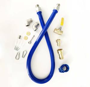 商業用ガスコネクタ供給ラインガスパイプ継手取り外し可能なガス接続キットとクイックコネクタ - Product Image 5