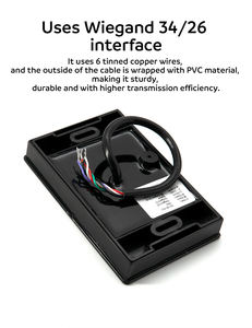 Lector de Tarjetas IC Mifare de 13.56 MHz RS485 Anti-Metal, Lector de Tarjetas RFID - Product Image 4