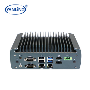 Tùy biến công nghiệp Mini PC iBox j6412 cạnh hộp PC ethercat thời gian thực Din <span class=keywords><strong>Rail</strong></span> Hộp Mini PC - Product Image 4