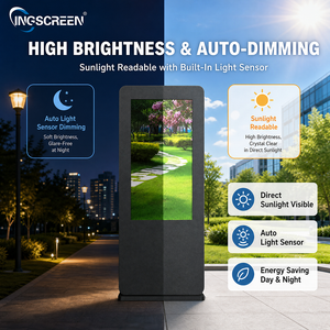 INGSCREEN <span class=keywords><strong>Cloud</strong></span>-basiertes Fernsteuerungs-Multimedia-Publishing-System für Außenwerbung mit Split-Screen-Videowiedergabe - Product Image 3