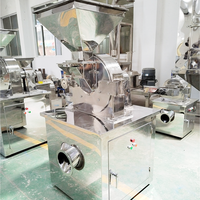 Moulin à café électrique commercial de turbine d'acier inoxydable de 300 kg/h pour le moulin de grain d'épice