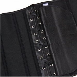 Hot Sale Women's Corset Top Bustiers Waist Corsets Steampunk Overbust Vintage Belly Sheath Gothic Style Black Corset <strong>Underbust</strong> - Product Image 4