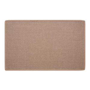 Tapete de Cocina Rectangular Sally con Suela de Caucho y Cáñamo, Antideslizante, Absorbente, Lavable, de Color Sólido, para Cocina de Restaurante - Product Image 1